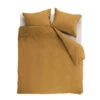 Beddinghouse Organic Basic Dekbedovertrek Ochre 1 Beddinghouse Organic Basic Dekbedovertrek Ochre -Comfort Beddengoed Winkel organic basic ochre 2p 10 topshot