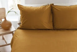 Beddinghouse Organic Basic Dekbedovertrek Ochre 11 Beddinghouse Organic Basic Dekbedovertrek Ochre -Comfort Beddengoed Winkel organic basic ochre de dx 135x200 60
