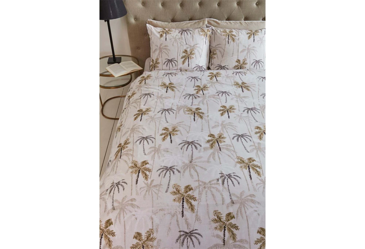 Riviera Maison Palm Parade Dekbedovertrek Sand 7 Riviera Maison Palm Parade Dekbedovertrek Sand - Afbeelding 5