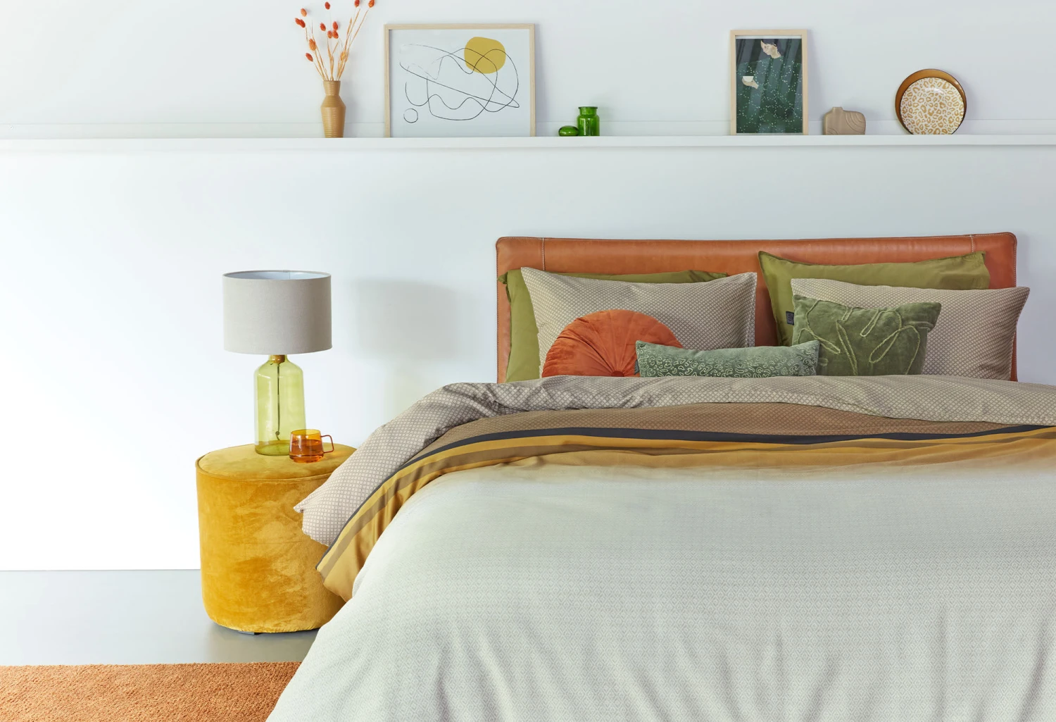 Beddinghouse Persimmon Dekbedovertrek Brown 7 Beddinghouse Persimmon Dekbedovertrek Brown - Afbeelding 5