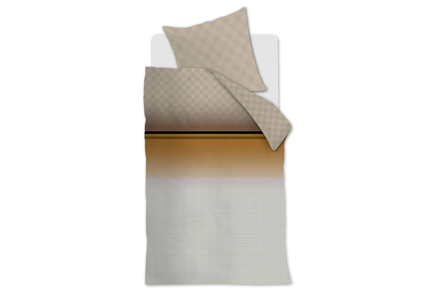 Beddinghouse Persimmon Dekbedovertrek Brown 4 Beddinghouse Persimmon Dekbedovertrek Brown - Afbeelding 2