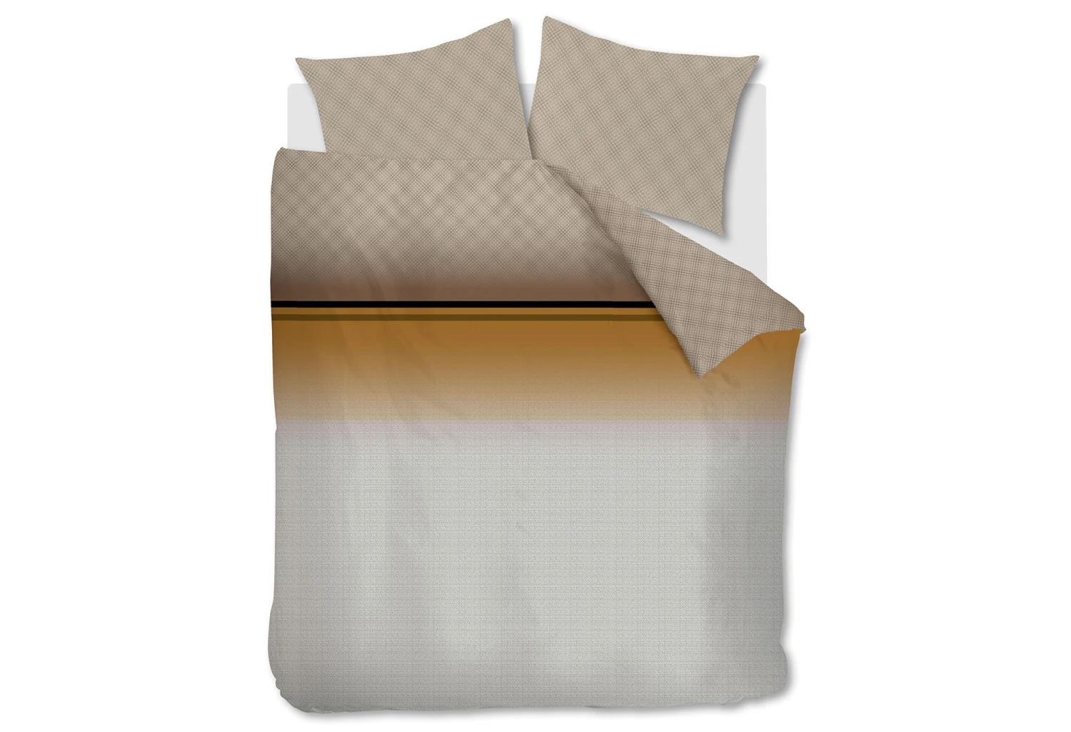 Beddinghouse Persimmon Dekbedovertrek Brown 3 Beddinghouse Persimmon Dekbedovertrek Brown
