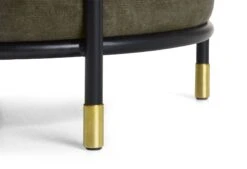 Royal Poef Botania 17 Royal Poef Botania -Comfort Beddengoed Winkel poot messing