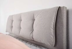 Boxspring Online-Only Relax Deluxe -Comfort Beddengoed Winkel relax detail hoofdbord