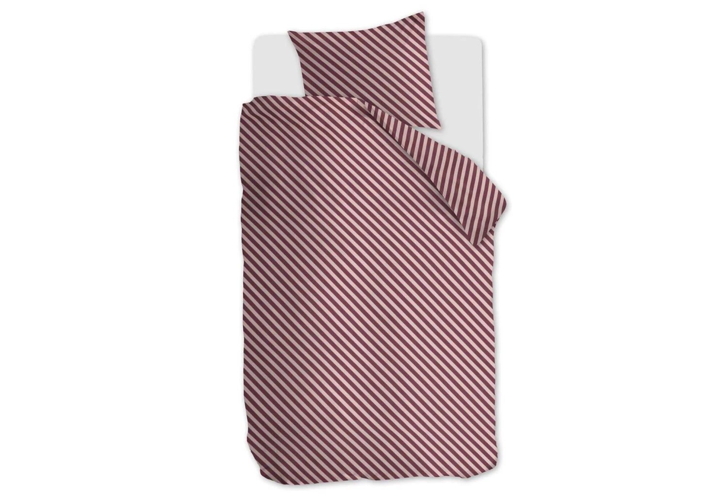 Beddinghouse Renewable Dekbedovertrek Dark Red 4 Beddinghouse Renewable Dekbedovertrek Dark Red - Afbeelding 2