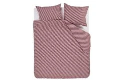 Beddinghouse Renewable Dekbedovertrek Dark Red