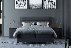 Boxspring Royal Luxor 14 Boxspring Royal Luxor -Comfort Beddengoed Winkel royal luxor front w