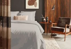 Dixxius Luxurious Lisboa Dekbedovertrek Silver -Comfort Beddengoed Winkel silver a