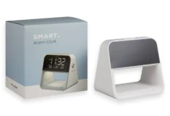 Smart Alarm Clock -Comfort Beddengoed Winkel smart met verpakking driekwart 02