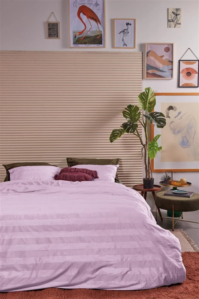 At Home By Beddinghouse Soft Shine Dekbedovertrek Lila 5 At Home By Beddinghouse Soft Shine Dekbedovertrek Lila - Afbeelding 3