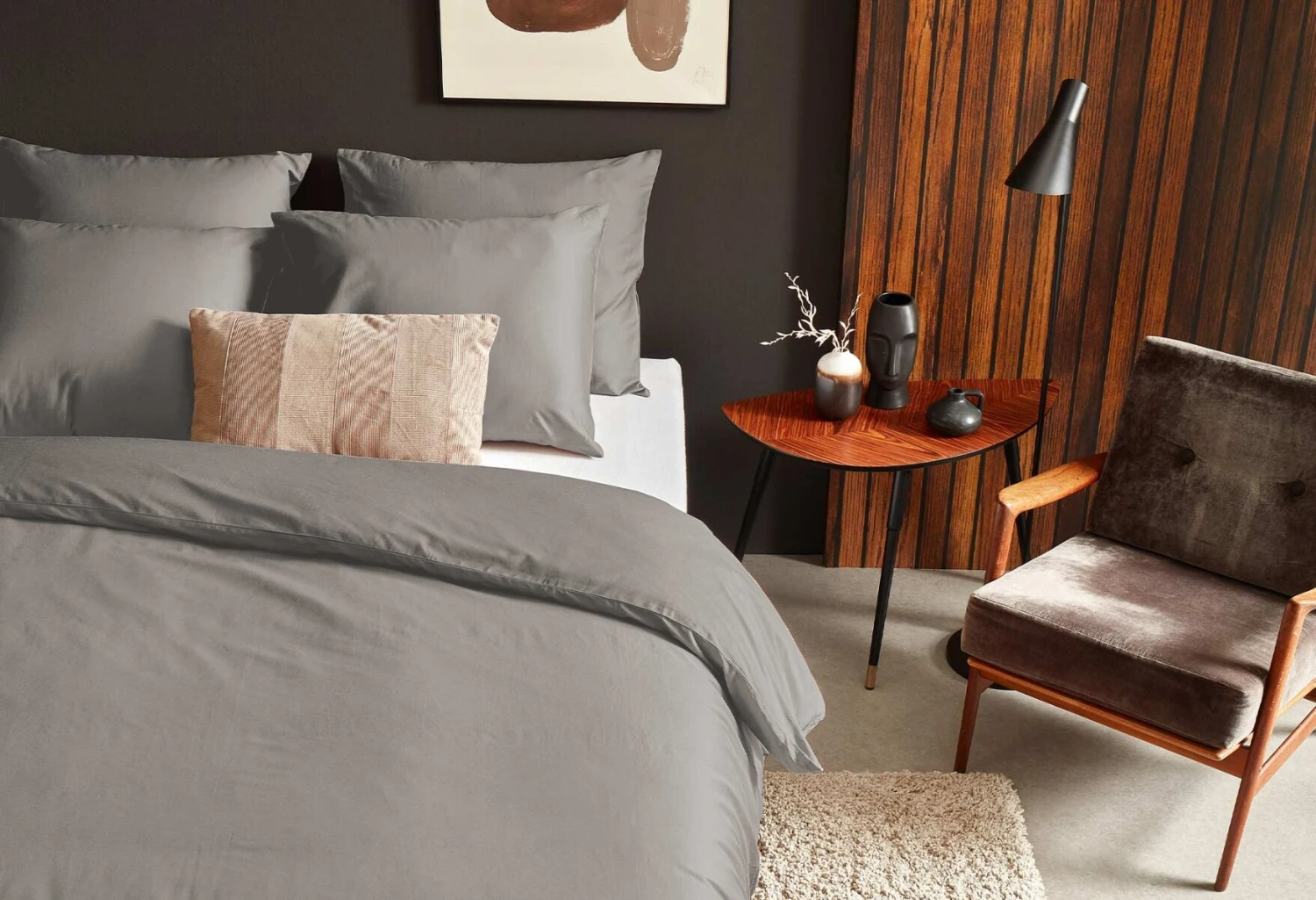 Dixxius Luxurious Porto Dekbedovertrek Steel 6 Dixxius Luxurious Porto Dekbedovertrek Steel - Afbeelding 4