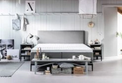 Boxspring Lifestyle By Vtwonen Thyme - Snel Leverbaar -Comfort Beddengoed Winkel thyme sws frontkaal 1