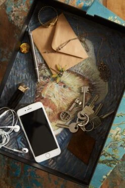 Van Gogh Almond Blossom Dekbedovertrek Blue -Comfort Beddengoed Winkel van gogh doos 02 1