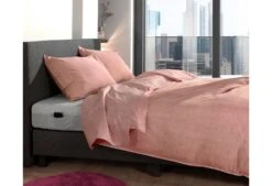 Comfort Beddengoed Winkel -Comfort Beddengoed Winkel zo home dekbedovertrek lino old rose 5