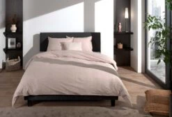 Zo!Home Lino Dekbedovertrek Sand -Comfort Beddengoed Winkel zo home dekbedovertrek lino sandy beige 4 1