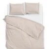 Zo!Home Lino Dekbedovertrek Sand 1 Zo!Home Lino Dekbedovertrek Sand -Comfort Beddengoed Winkel zo home dekbedovertrek lino sandy beige 5