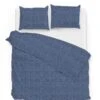 Zo!Home Lino Dekbedovertrek Urban Blue -Comfort Beddengoed Winkel zo home dekbedovertrek lino urban blue 5
