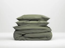 Zo!Home Satinado Dekbedovertrek Army Green 12 Zo!Home Satinado Dekbedovertrek Army Green -Comfort Beddengoed Winkel zo home dekbedovertrek satinado army green 2
