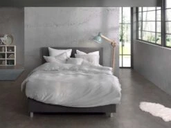 Zo!Home Satinado Dekbedovertrek Silver Grey 13 Zo!Home Satinado Dekbedovertrek Silver Grey -Comfort Beddengoed Winkel zo home dekbedovertrek satinado ash grey 4 1