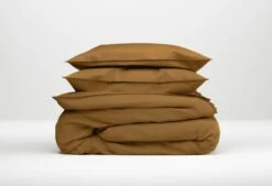 Zo!Home Satinado Dekbedovertrek Cognac Brown 11 Zo!Home Satinado Dekbedovertrek Cognac Brown -Comfort Beddengoed Winkel zo home dekbedovertrek satinado cognac brown 2