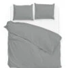 Zo!Home Satinado Dekbedovertrek Iron Grey 2 Zo!Home Satinado Dekbedovertrek Iron Grey -Comfort Beddengoed Winkel zo home dekbedovertrek satinado iron grey 2 1