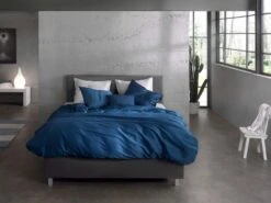 Zo!Home Satinado Dekbedovertrek Blue 13 Zo!Home Satinado Dekbedovertrek Blue -Comfort Beddengoed Winkel zo home dekbedovertrek satinado navy blue 4 1