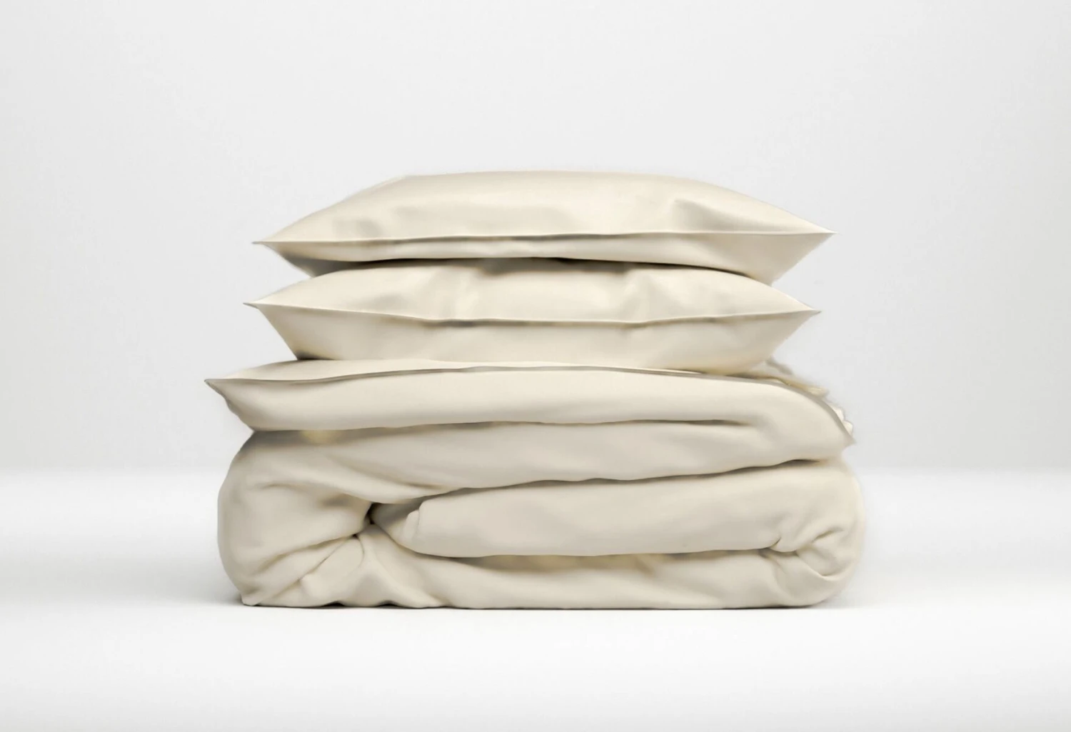 Zo!Home Satinado Dekbedovertrek Off-White 7 Zo!Home Satinado Dekbedovertrek Off-White - Afbeelding 5