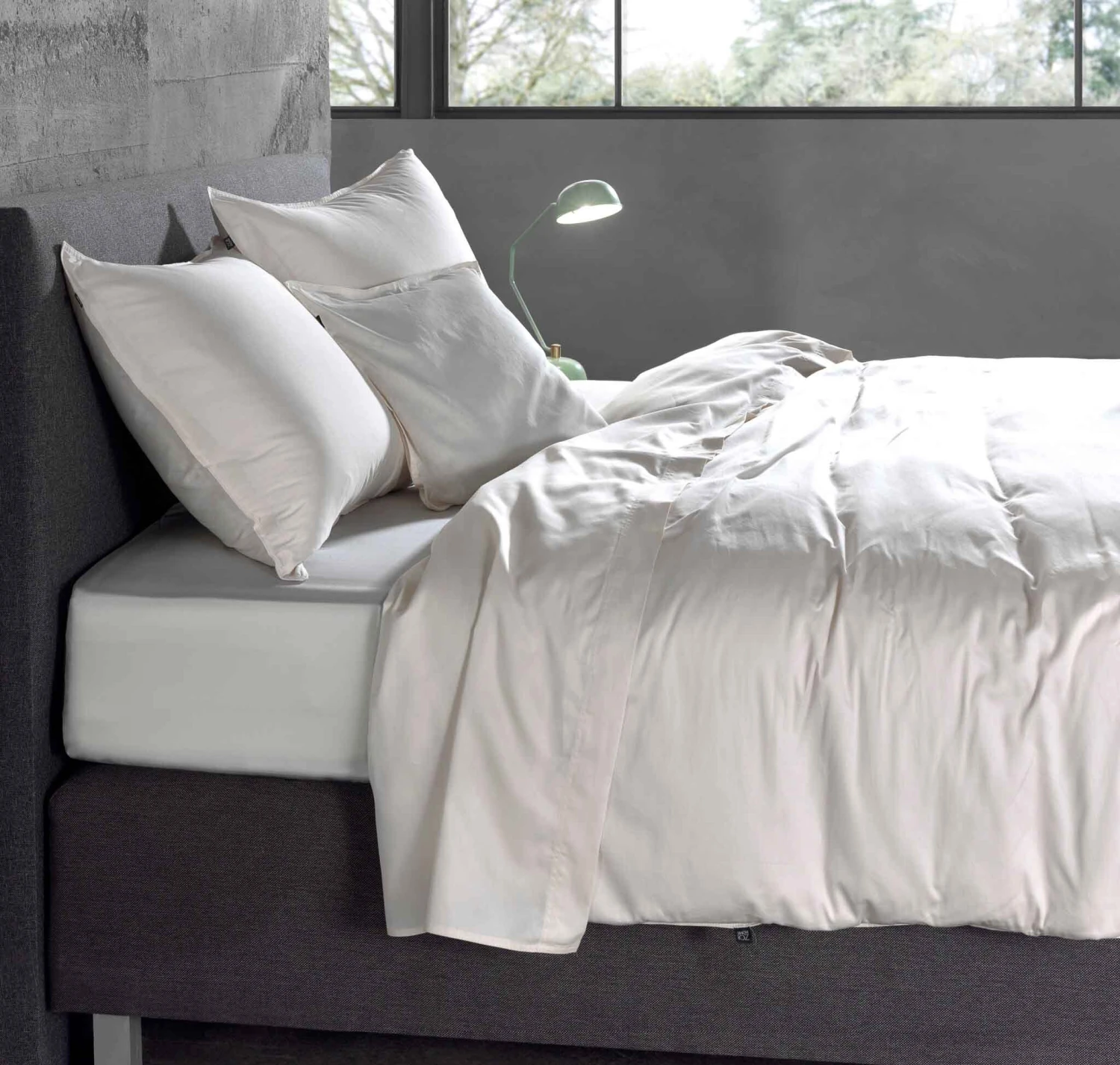 Zo!Home Satinado Dekbedovertrek Off-White 10 Zo!Home Satinado Dekbedovertrek Off-White - Afbeelding 8