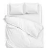 Zo!Home Satinado Dekbedovertrek White 1 Zo!Home Satinado Dekbedovertrek White -Comfort Beddengoed Winkel zo home dekbedovertrek satinado pure white 1