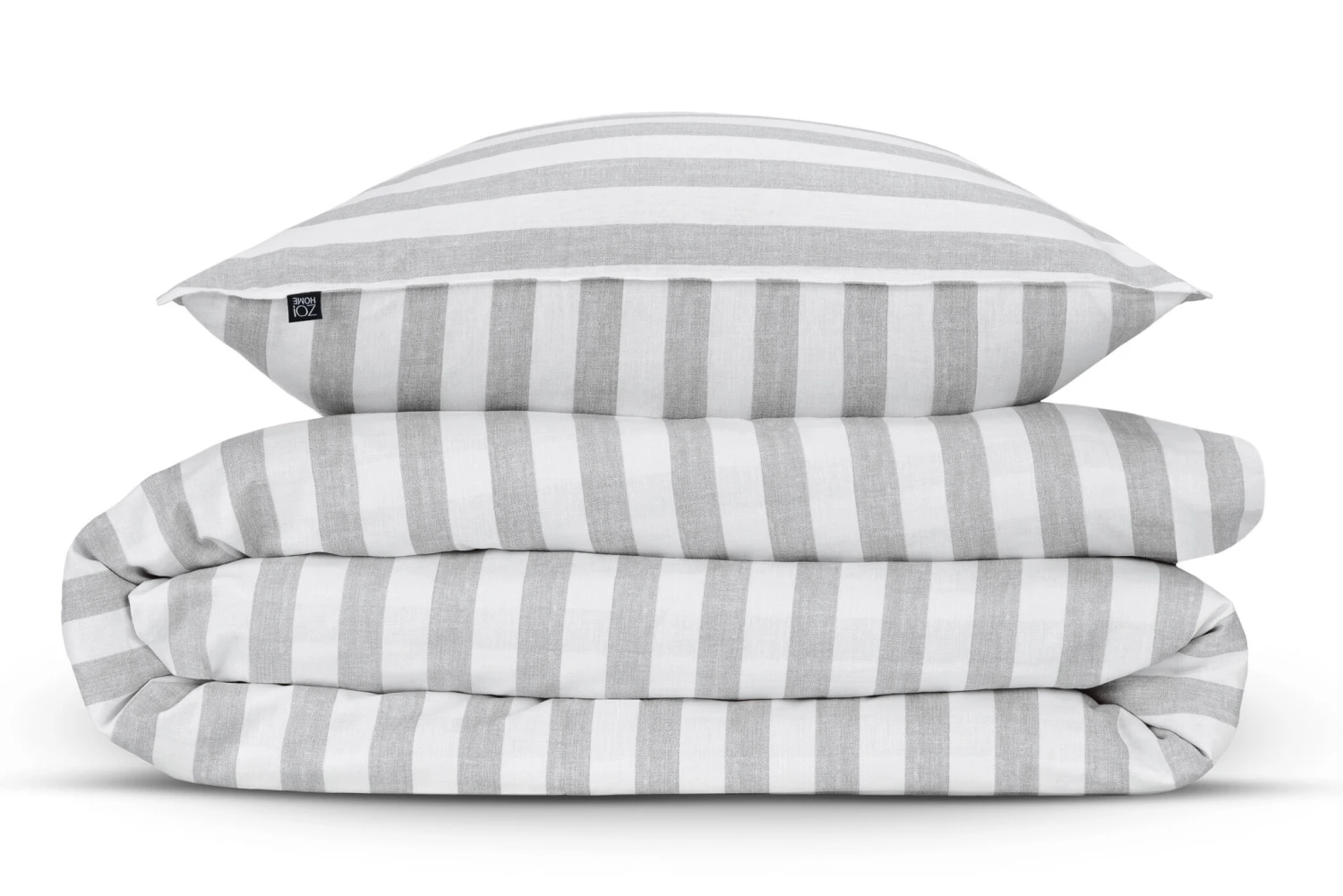 Zo!Home Banda Di Lino Dekbedovertrek Dove Grey 7 Zo!Home Banda Di Lino Dekbedovertrek Dove Grey - Afbeelding 5